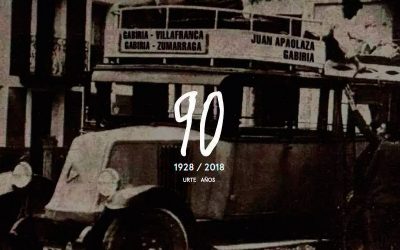 Autobuses Apaolaza cumple 90 años